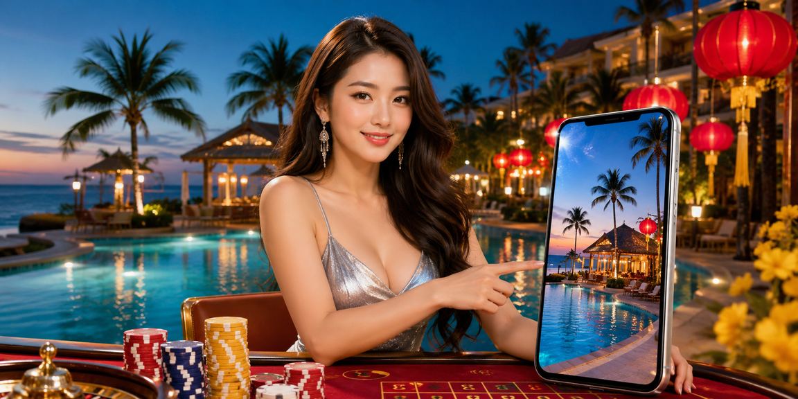 Giao diện trang chính với dễ dàng truy cập trên điện thoại tại Mũi Né